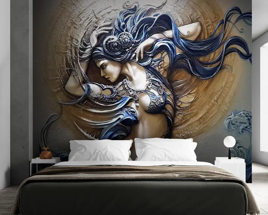 wall murals Mermaid dance u40555