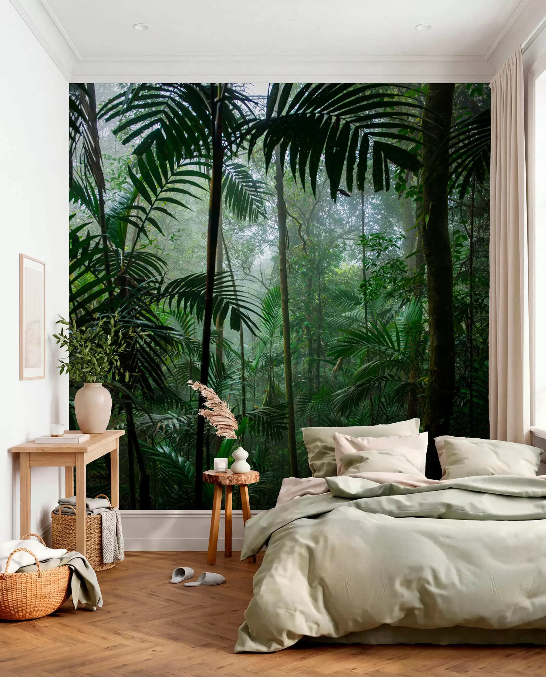 wall murals A tropical forest u72344
