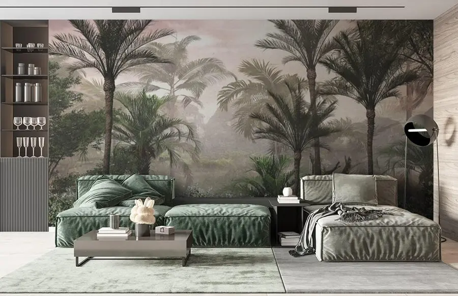 wall murals Dawn in the tropics u72417