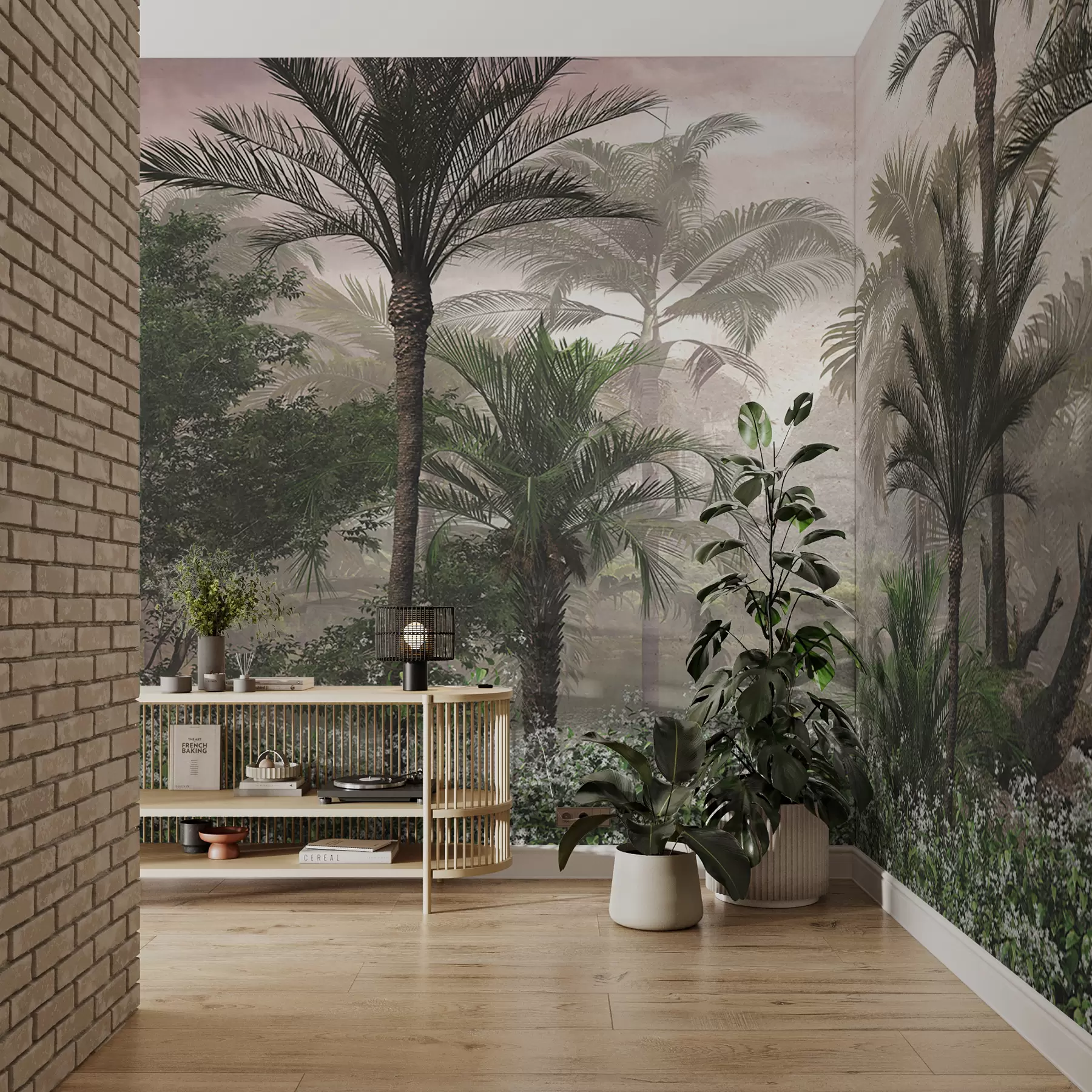 wall murals Dawn in the tropics u72417