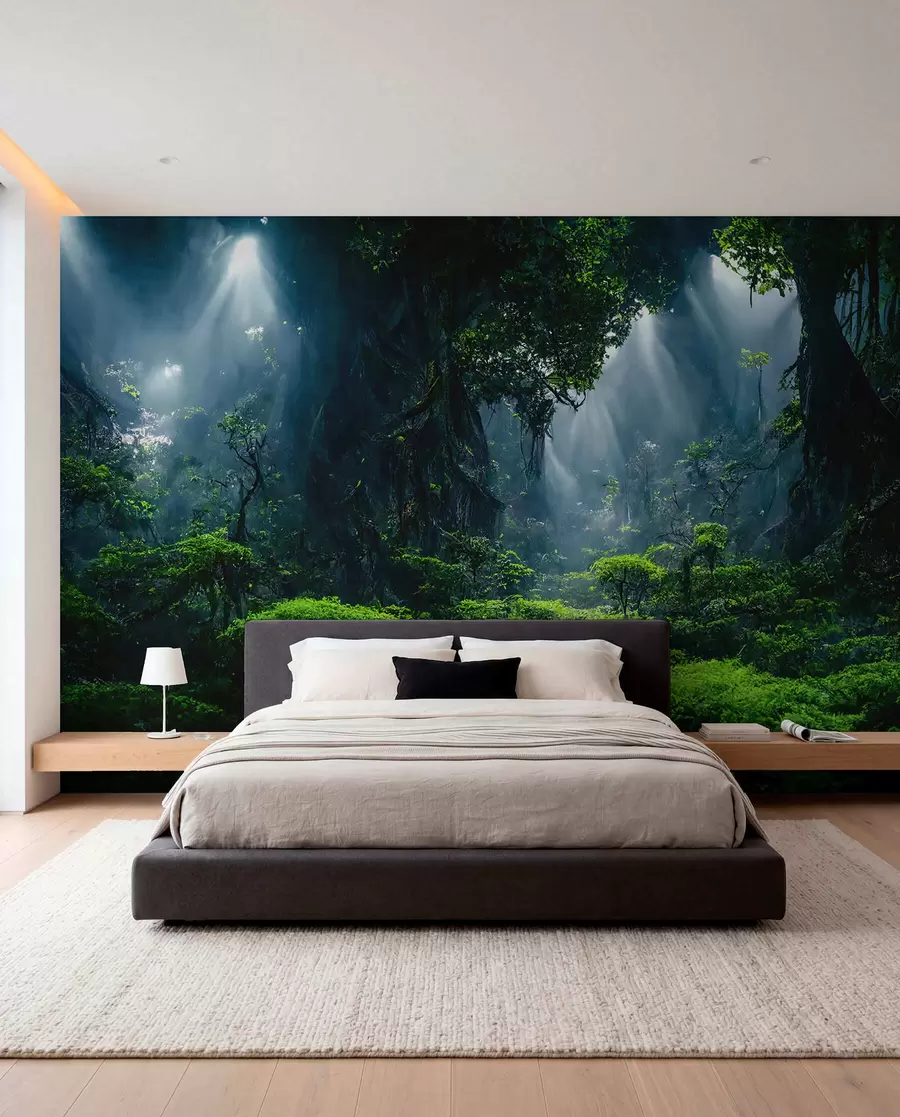 wall murals Natural forest landscape u72430