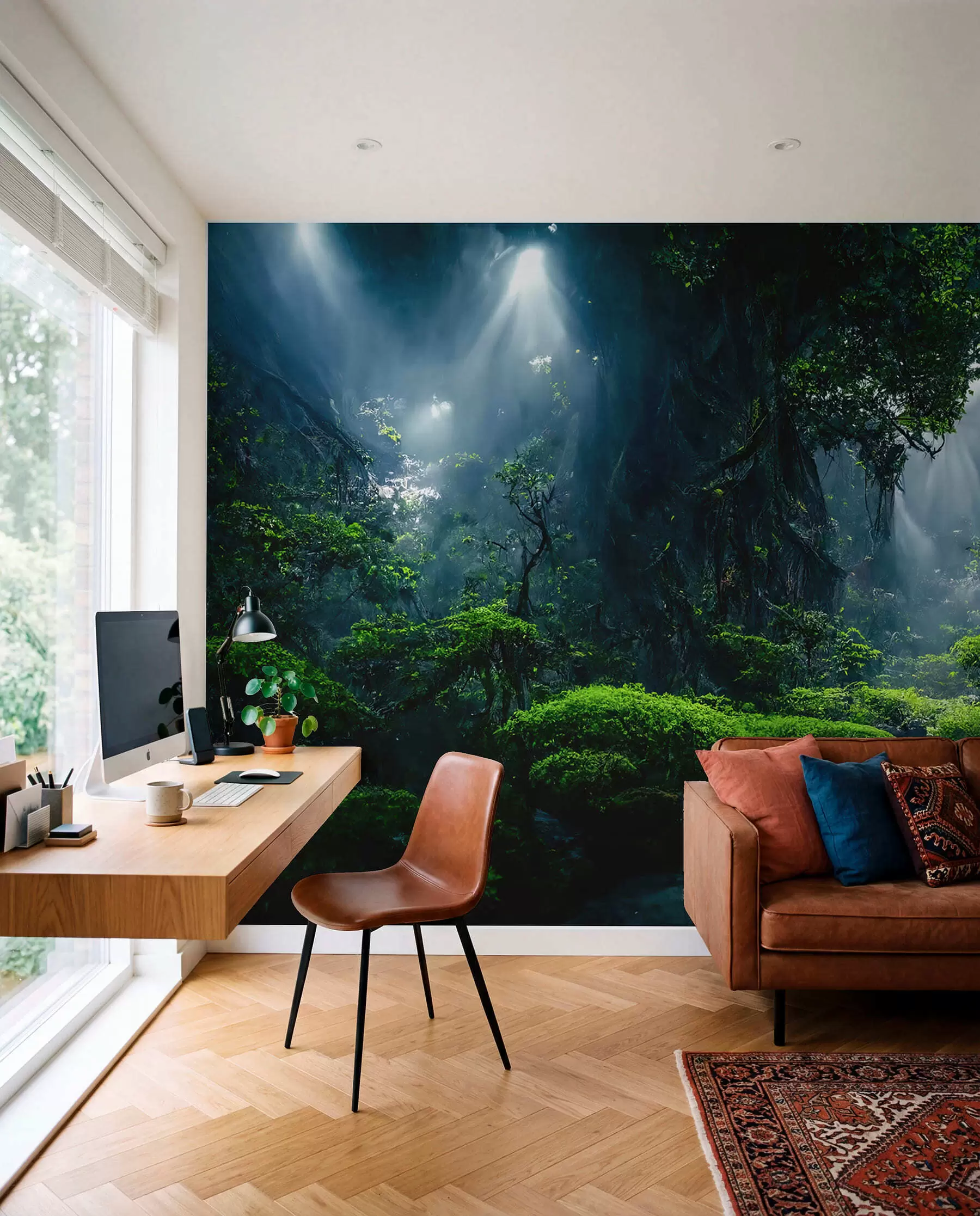wall murals Natural forest landscape u72430