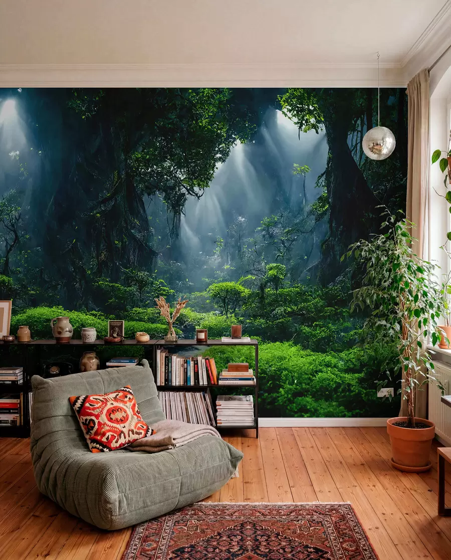 wall murals Natural forest landscape u72430