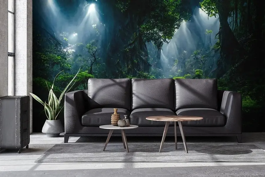 wall murals Natural forest landscape u72430