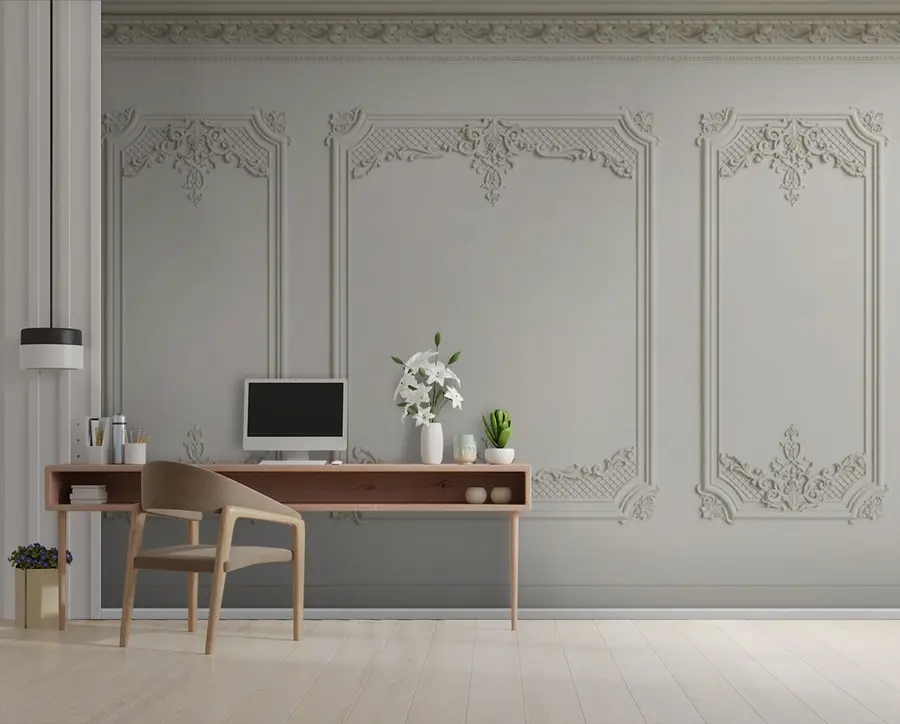 wall murals French style pattern u72604