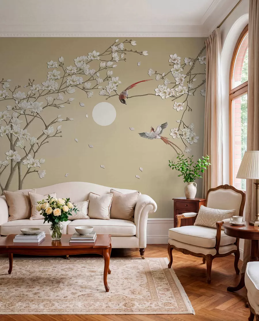wall murals Birds, Chinese style u72938
