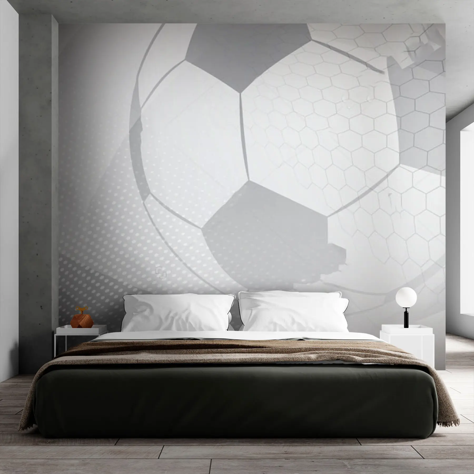 wall murals Light football u72781