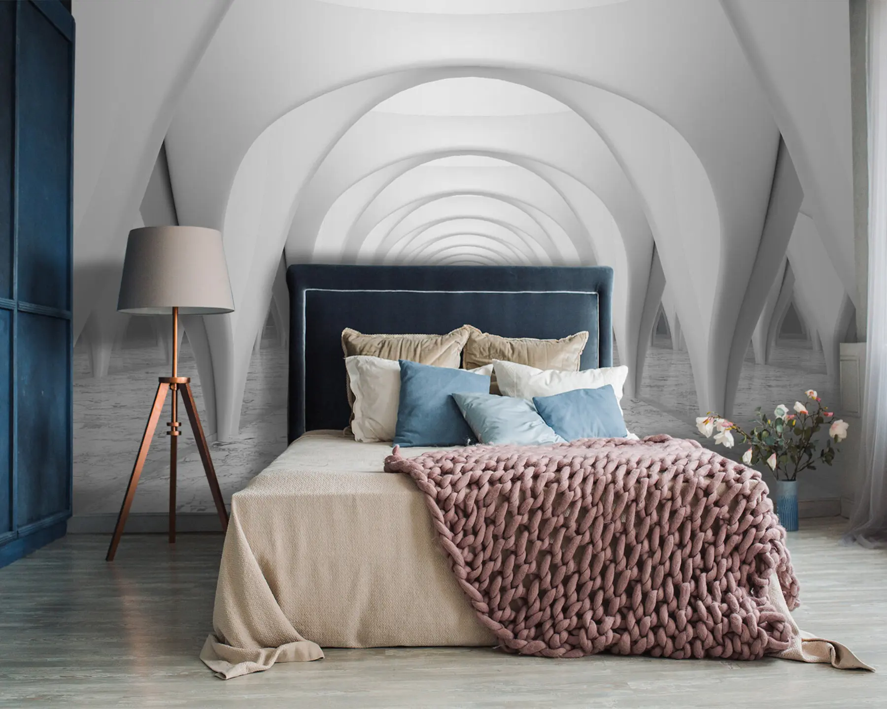 wall murals Style, atmospheric phenomenon and black-and-white u20653