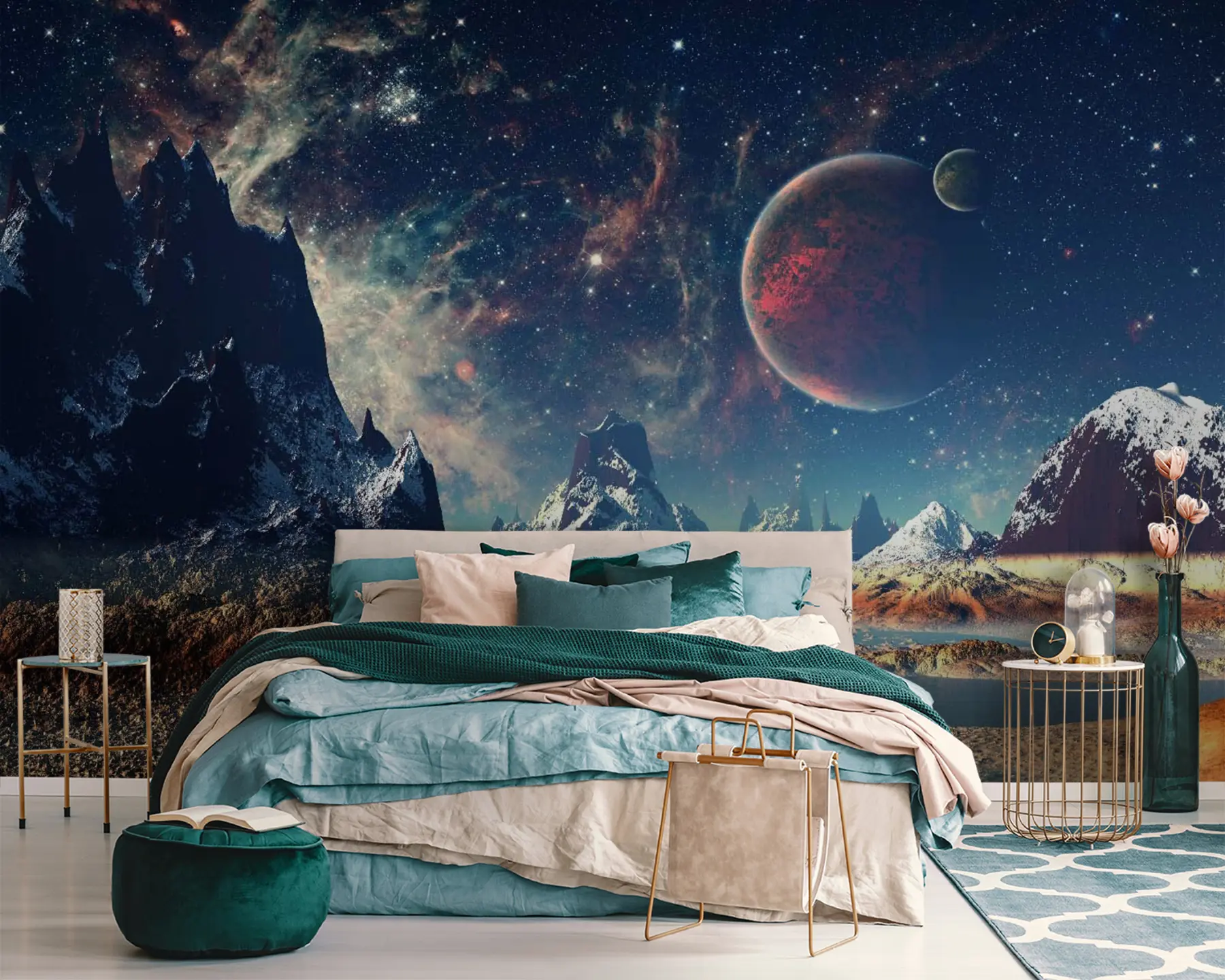 wall murals Alien landscape u55303