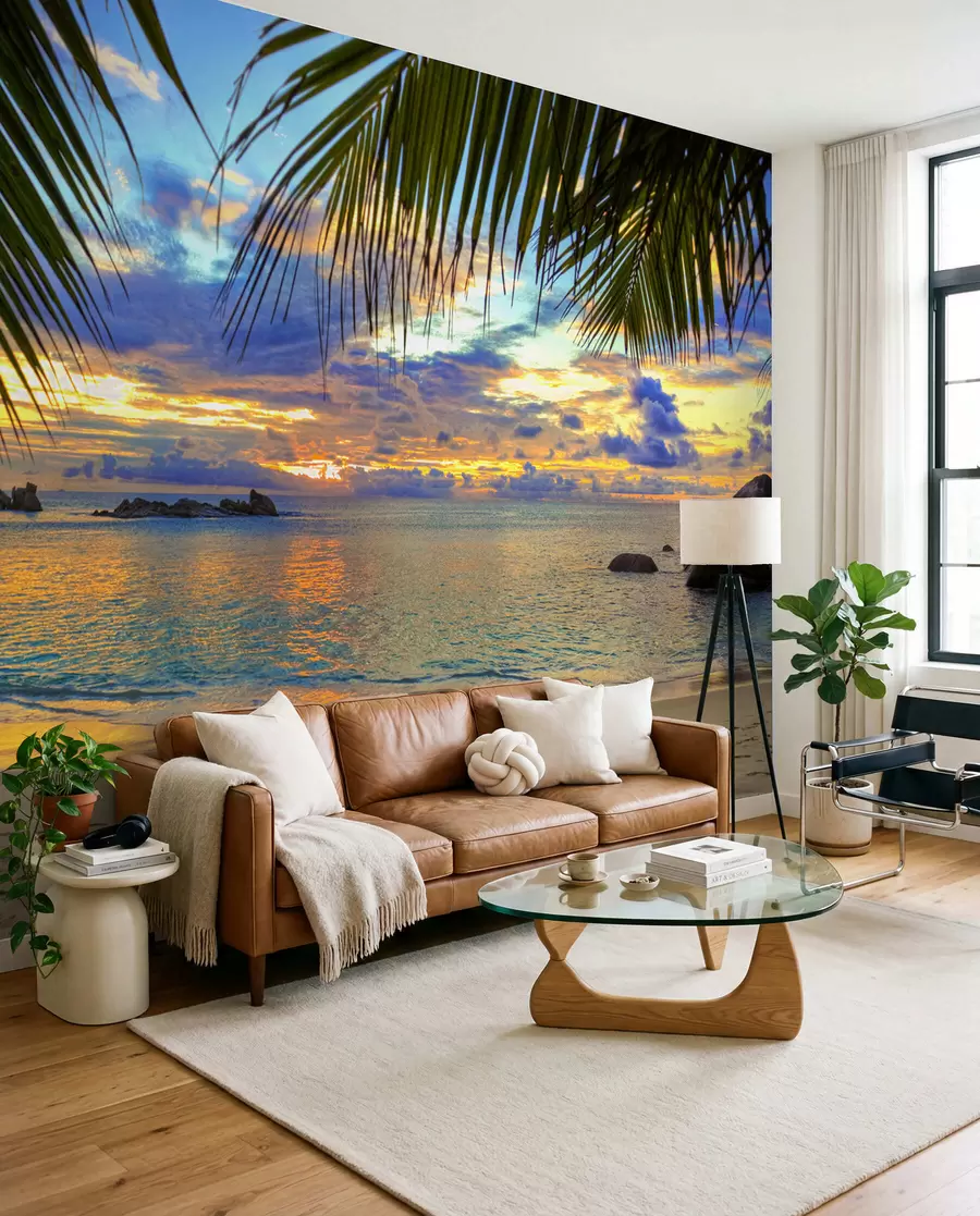 wall murals Water, cloud e sky u56299