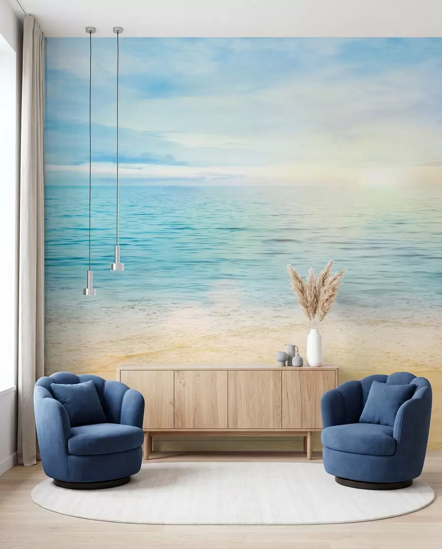 wall murals Water, cloud e sky u57176