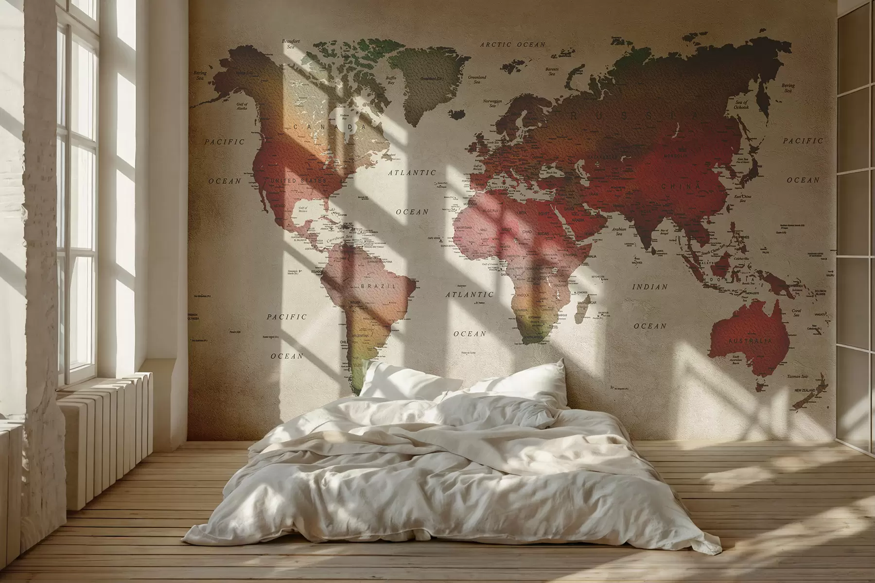 wall murals Brown, world e ecoregion u64316