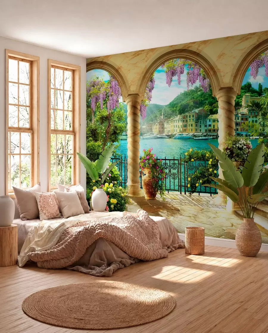wall murals Arches above the Harbour u79431