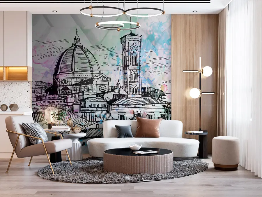 wall murals Italy Florence u73448