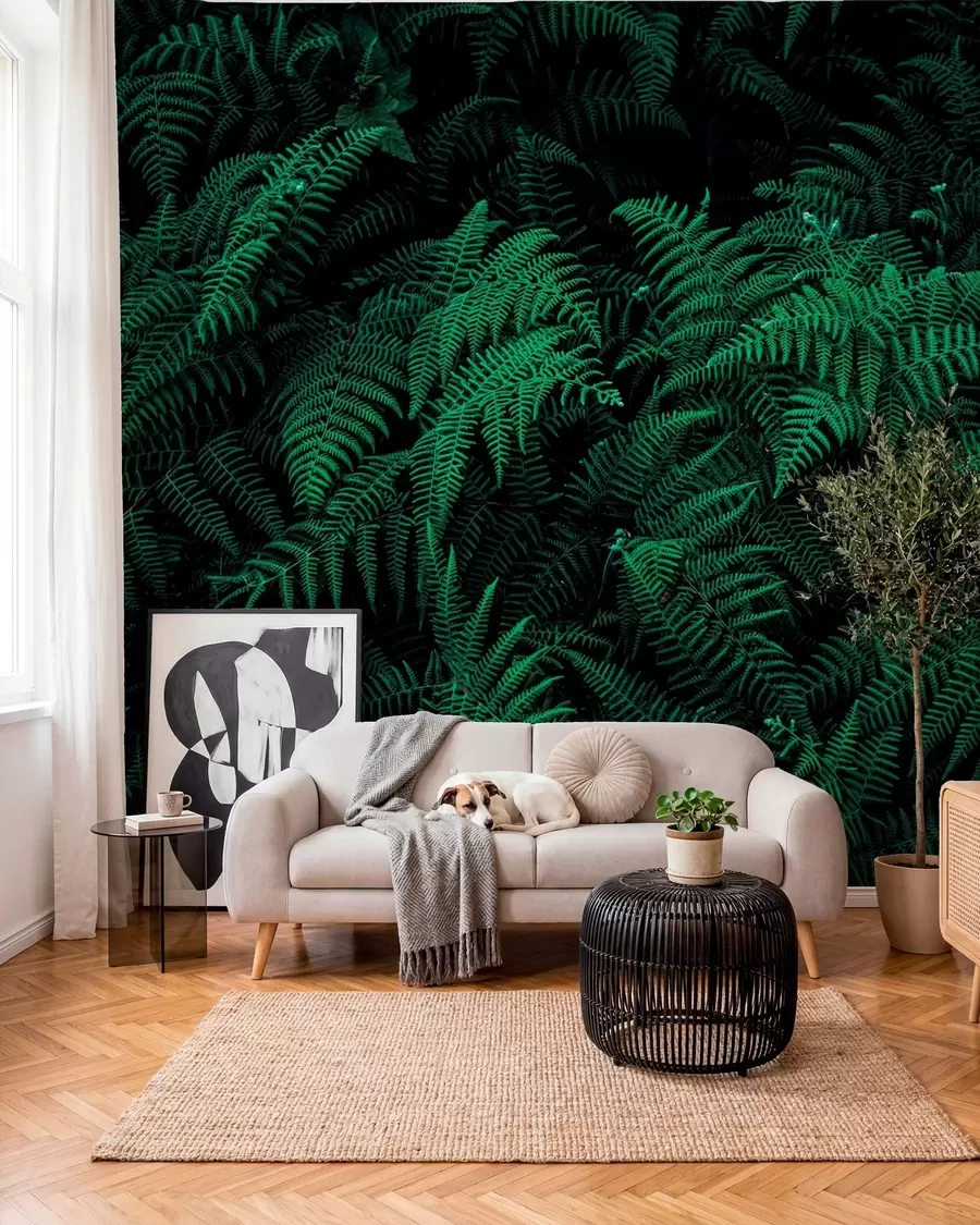wall murals Fern u73636