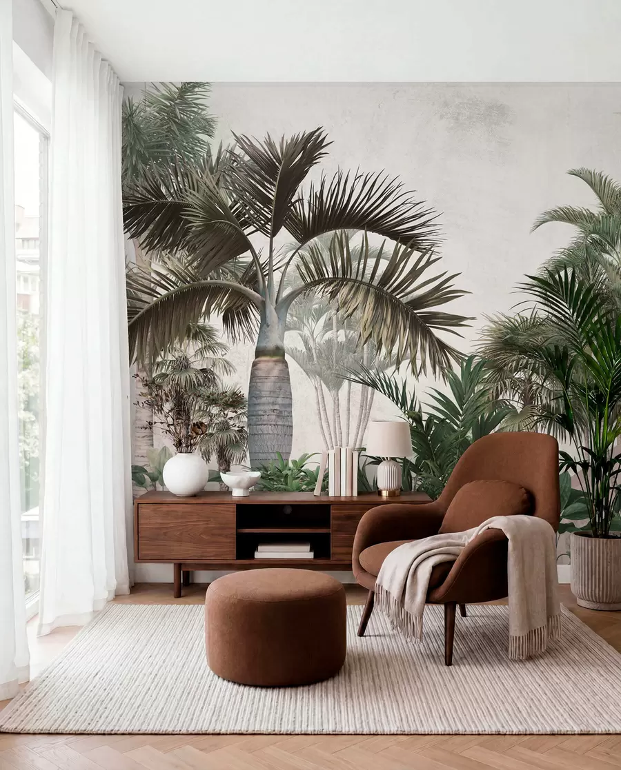 wall murals Palm trees and tropics u73805