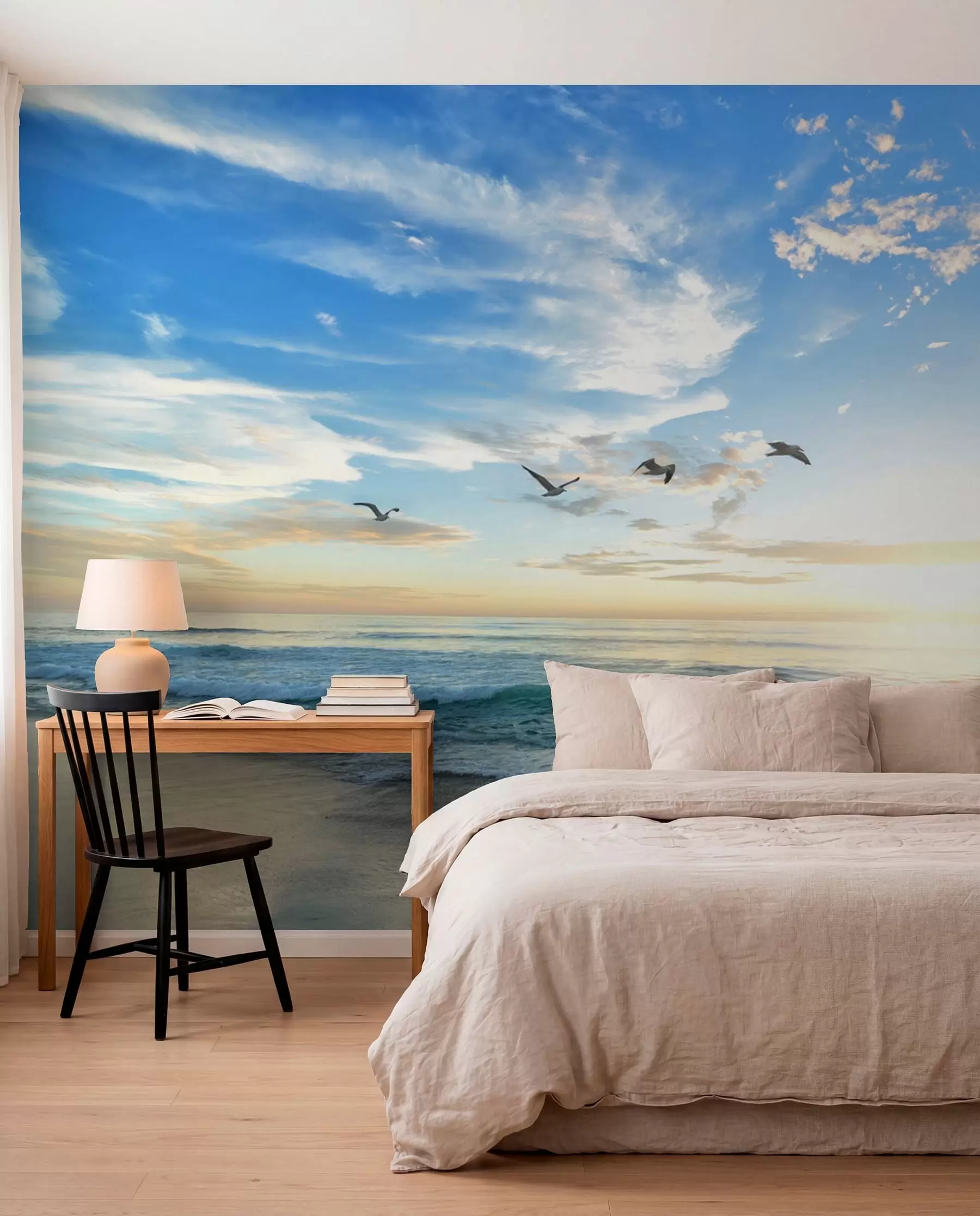 wall murals Seagulls at Dawn u93607