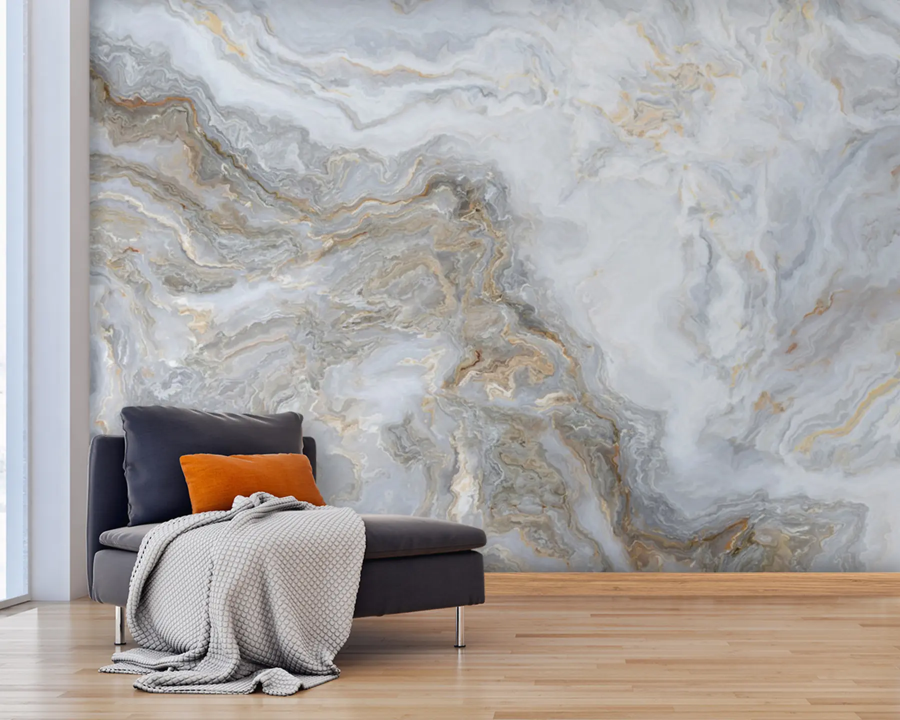 wall murals Water, textile e fluid u93422