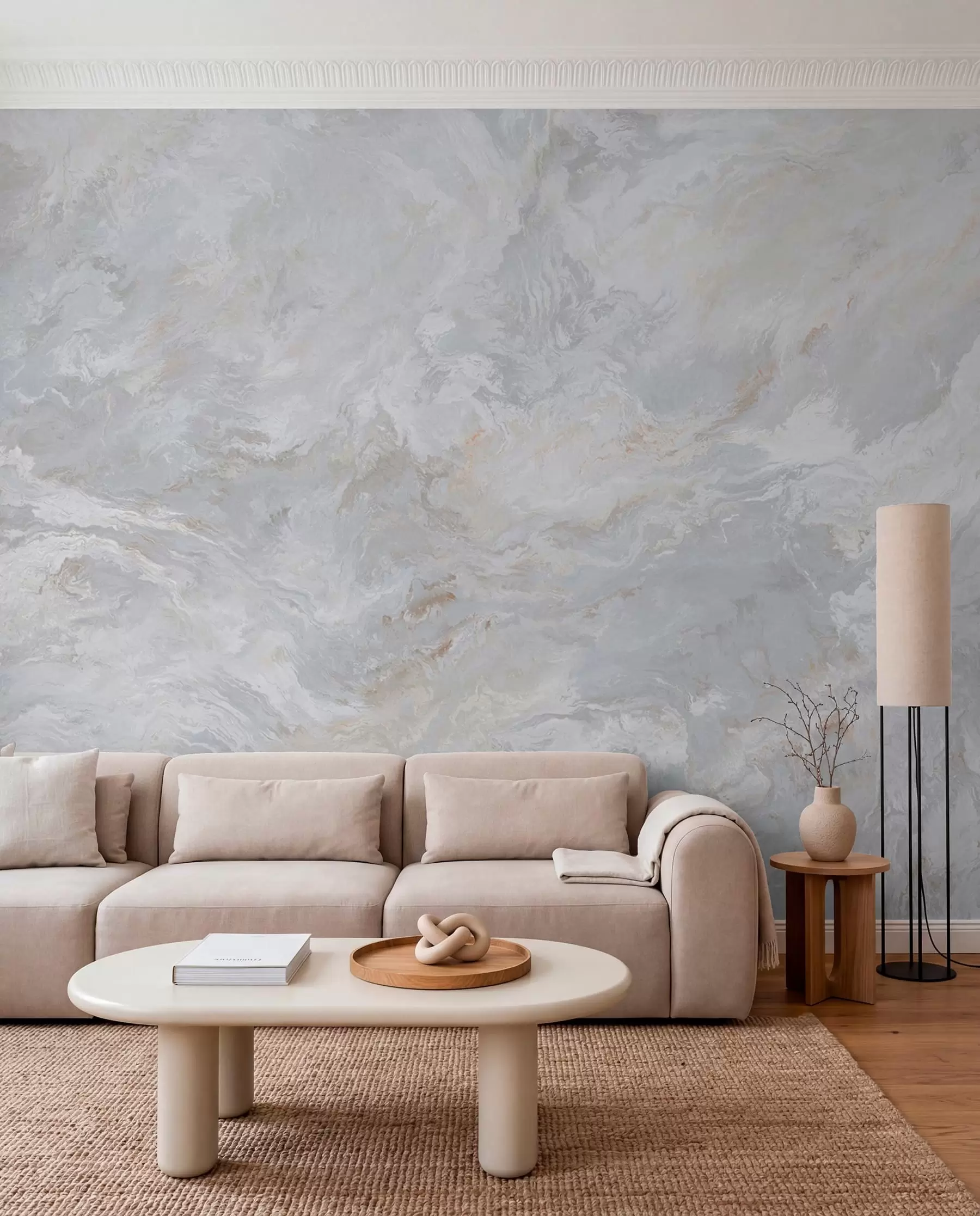 wall murals Pale Mineral Wash u93434