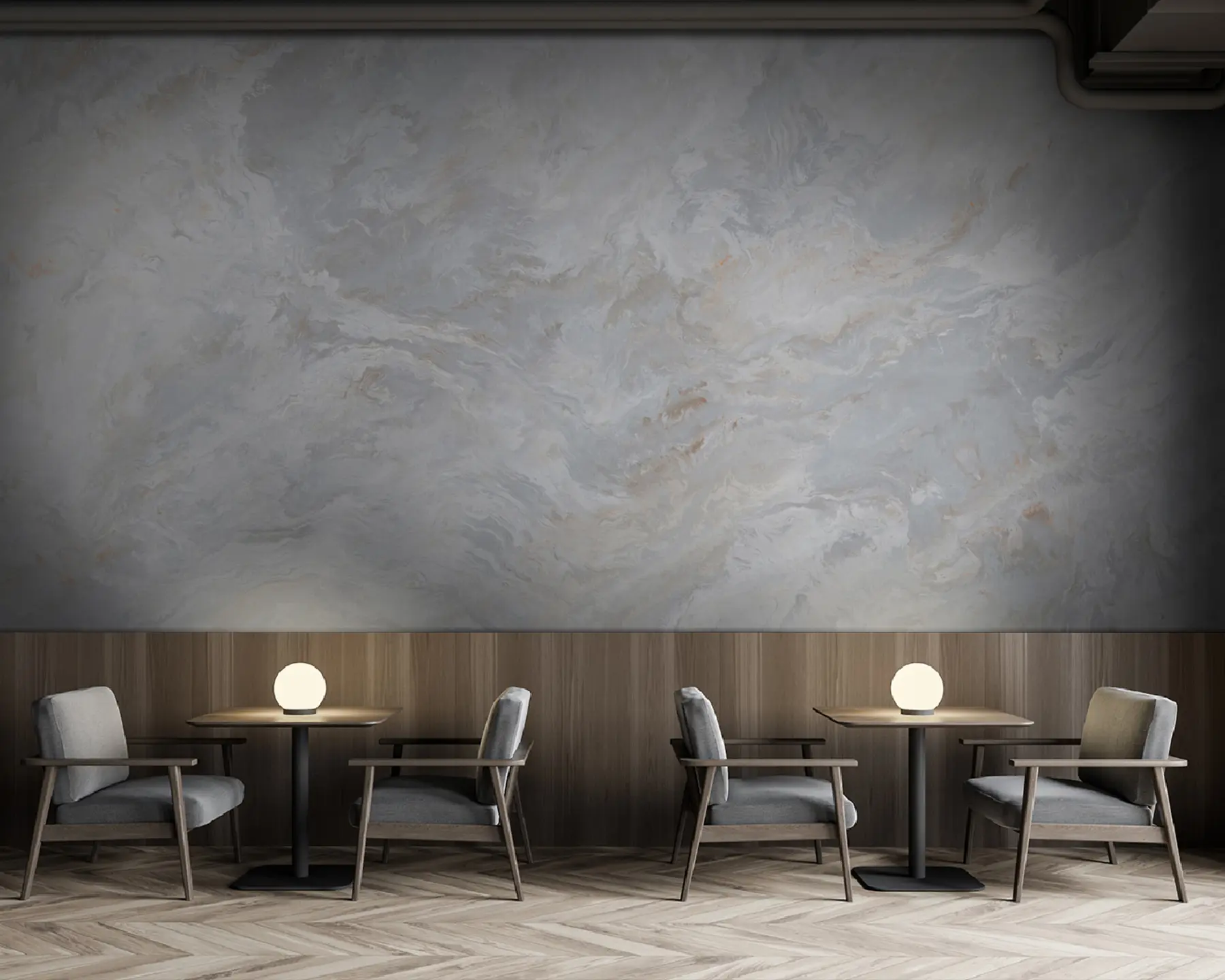 wall murals Mix of gray and brown u93434