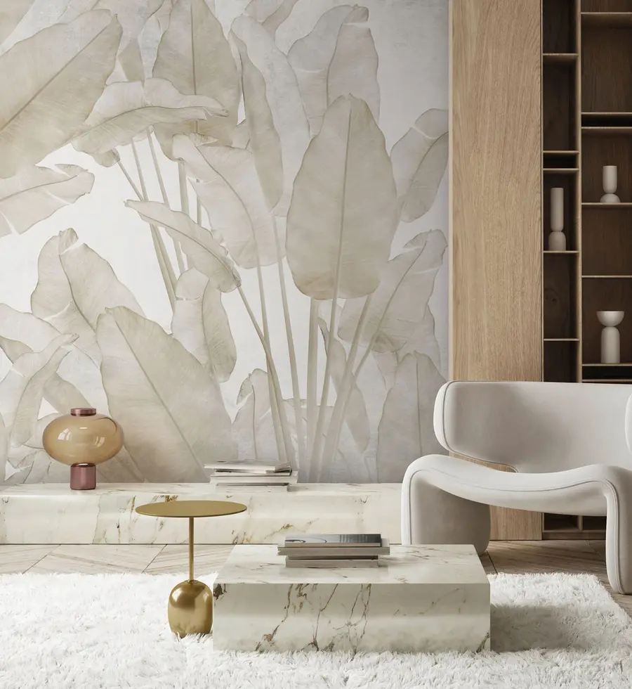 wall murals Banana leaves trend u73963