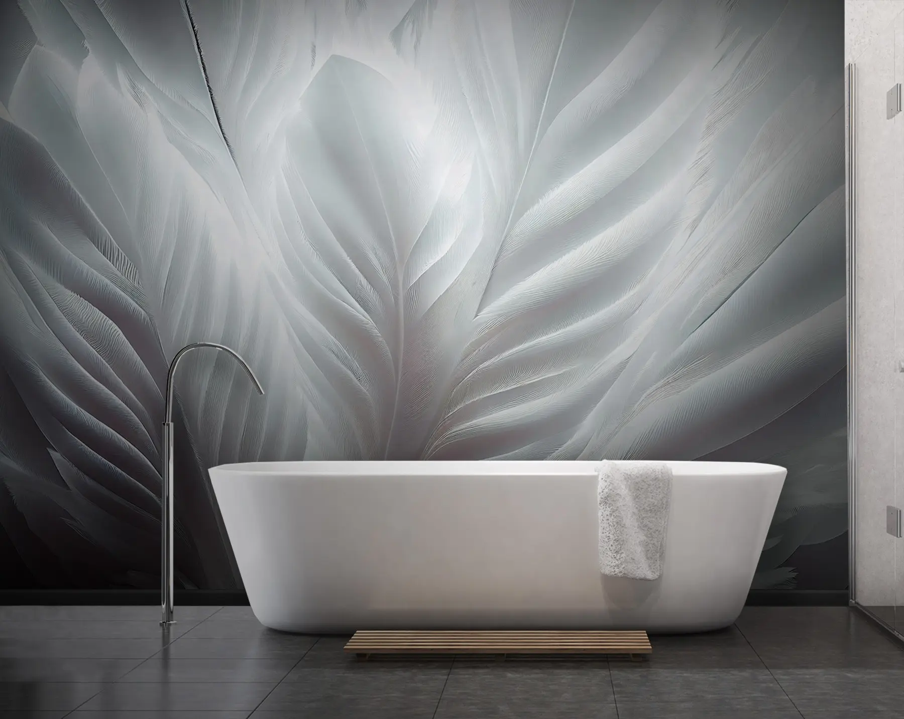 wall murals Feathers of the day u73694