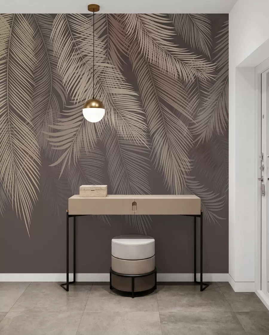 wall murals Plant, outerwear and wood u48556v1