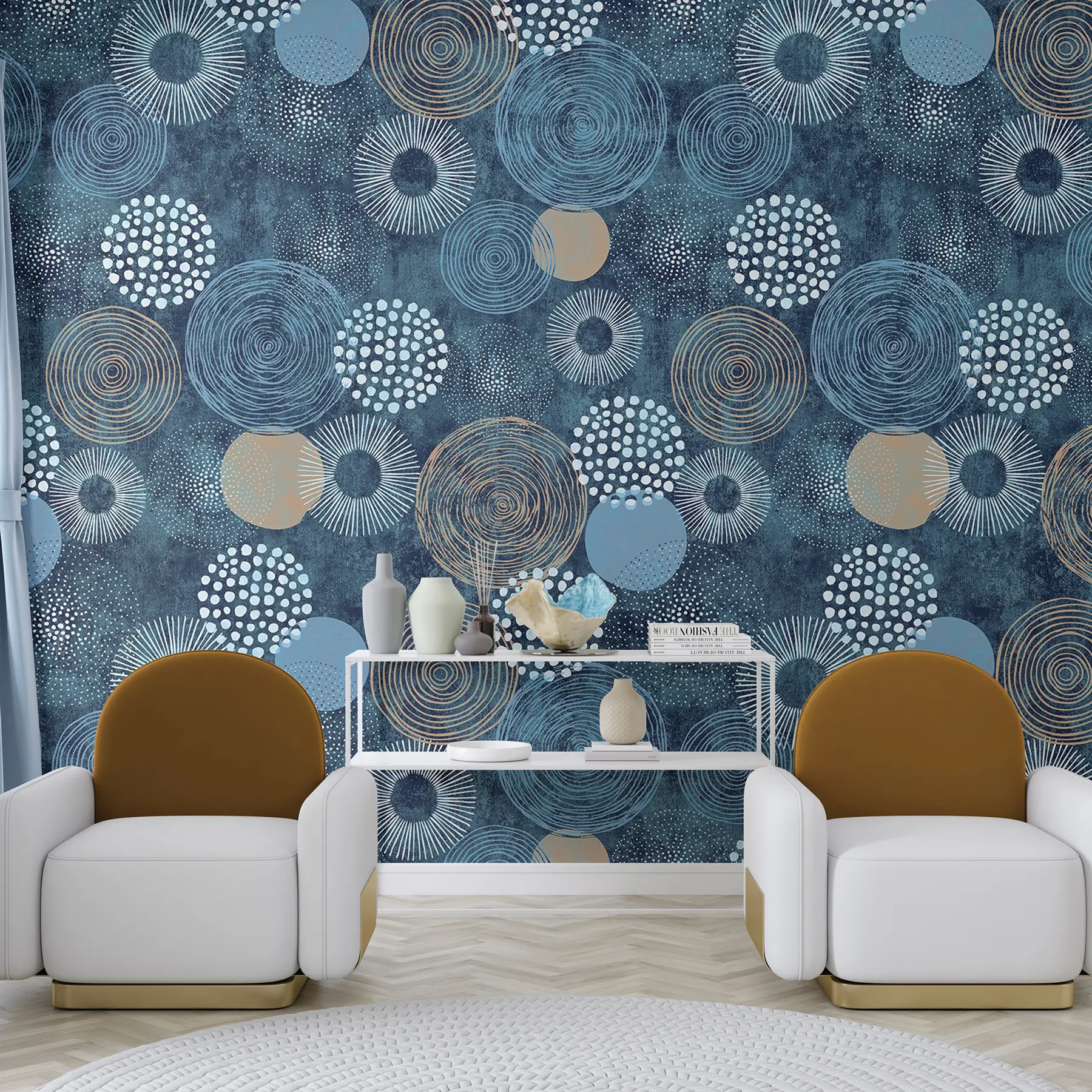 wall murals Textile, art and font u59376