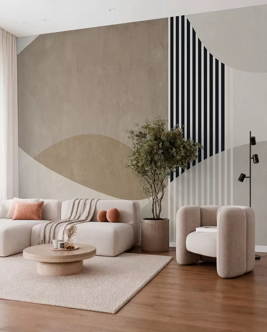 wall murals Abstract retro style u74075