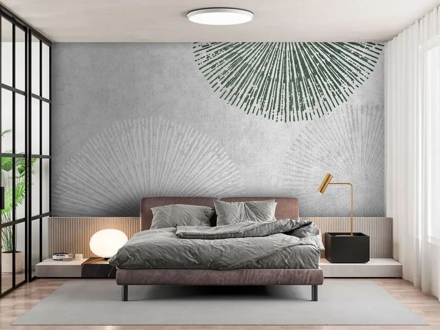 wall murals Geometric abstraction of Japan Pattern u74078