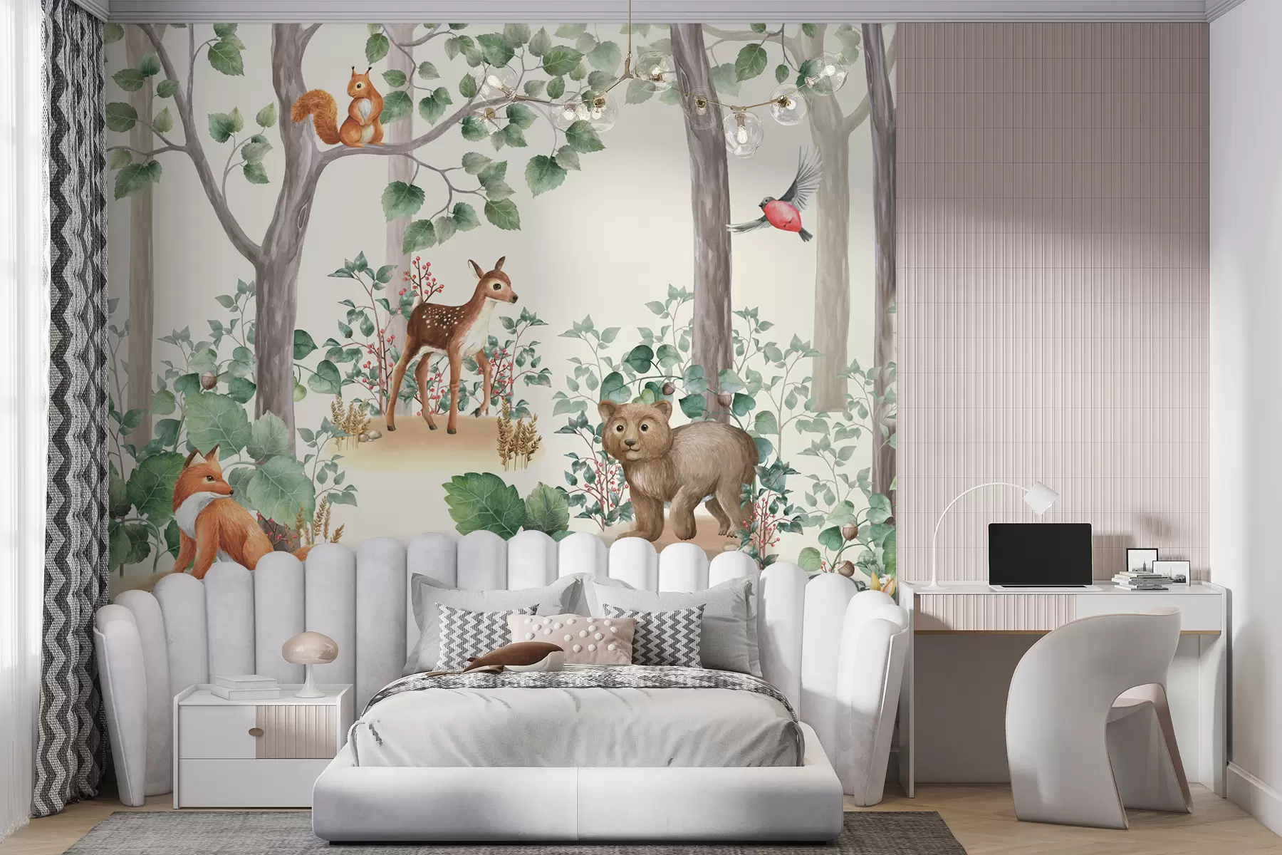 wall murals A fairy tale in the forest u93756