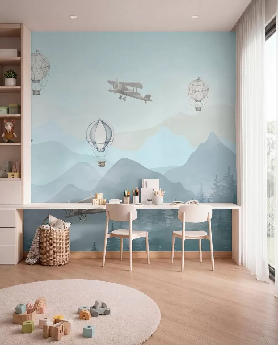 wall murals Little Sky Explorers u74226