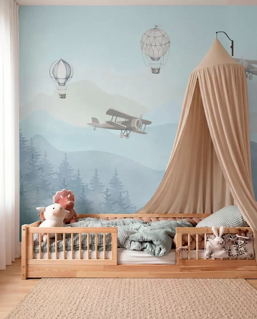 wall murals Little Sky Explorers u74226