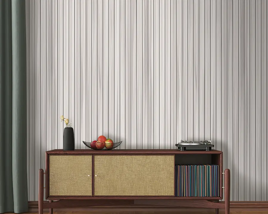 wall murals Acoustic Grey Wallpaper u93831