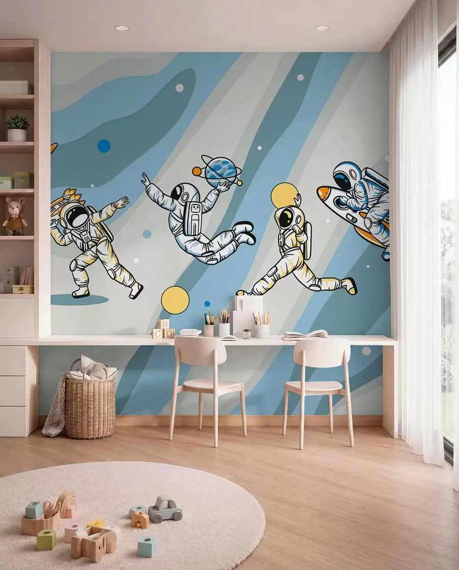 wall murals Cosmic Playtime u93828