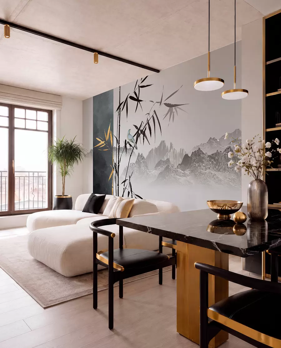 wall murals Bird on a branch u93849