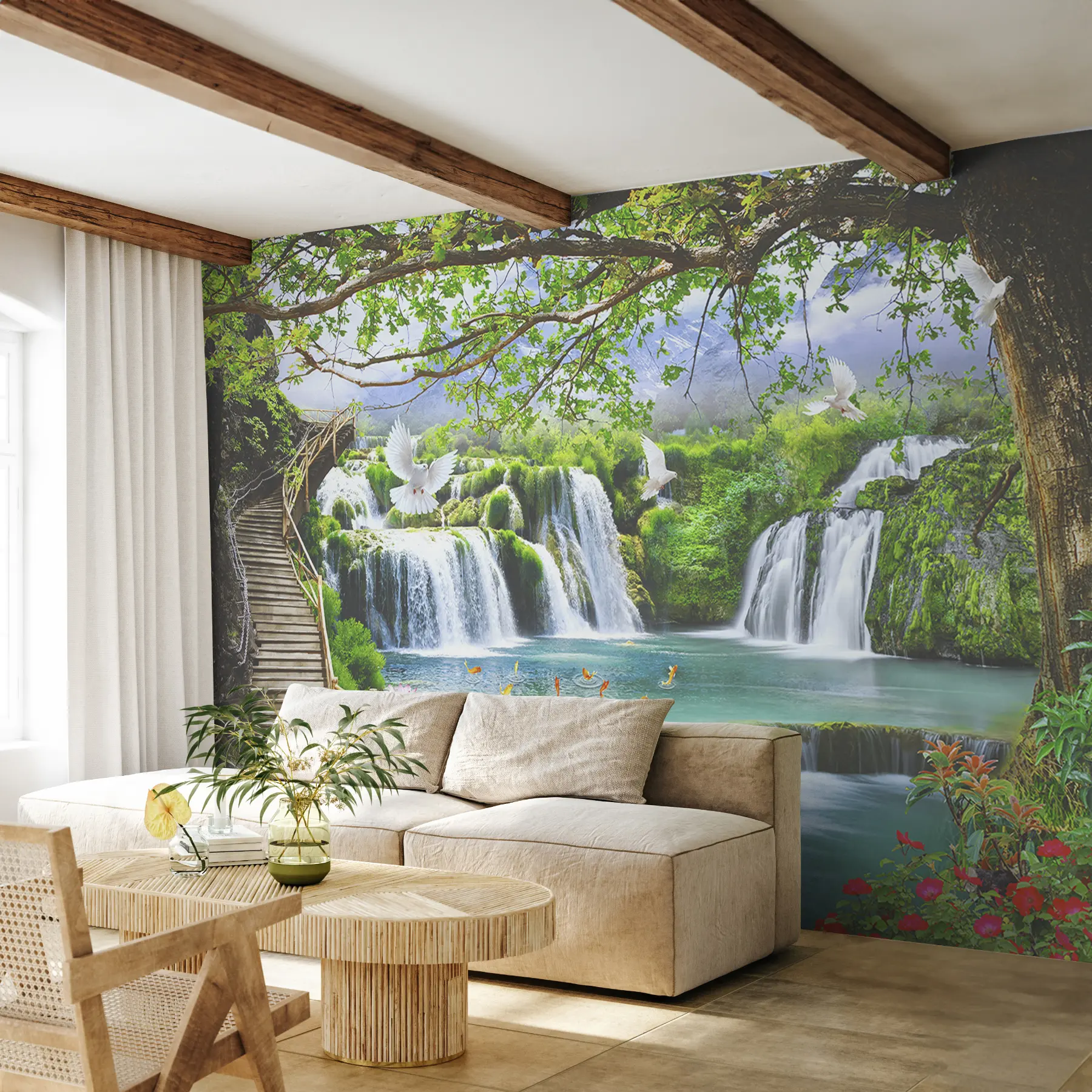 wall murals Water, plant and water resources u11152