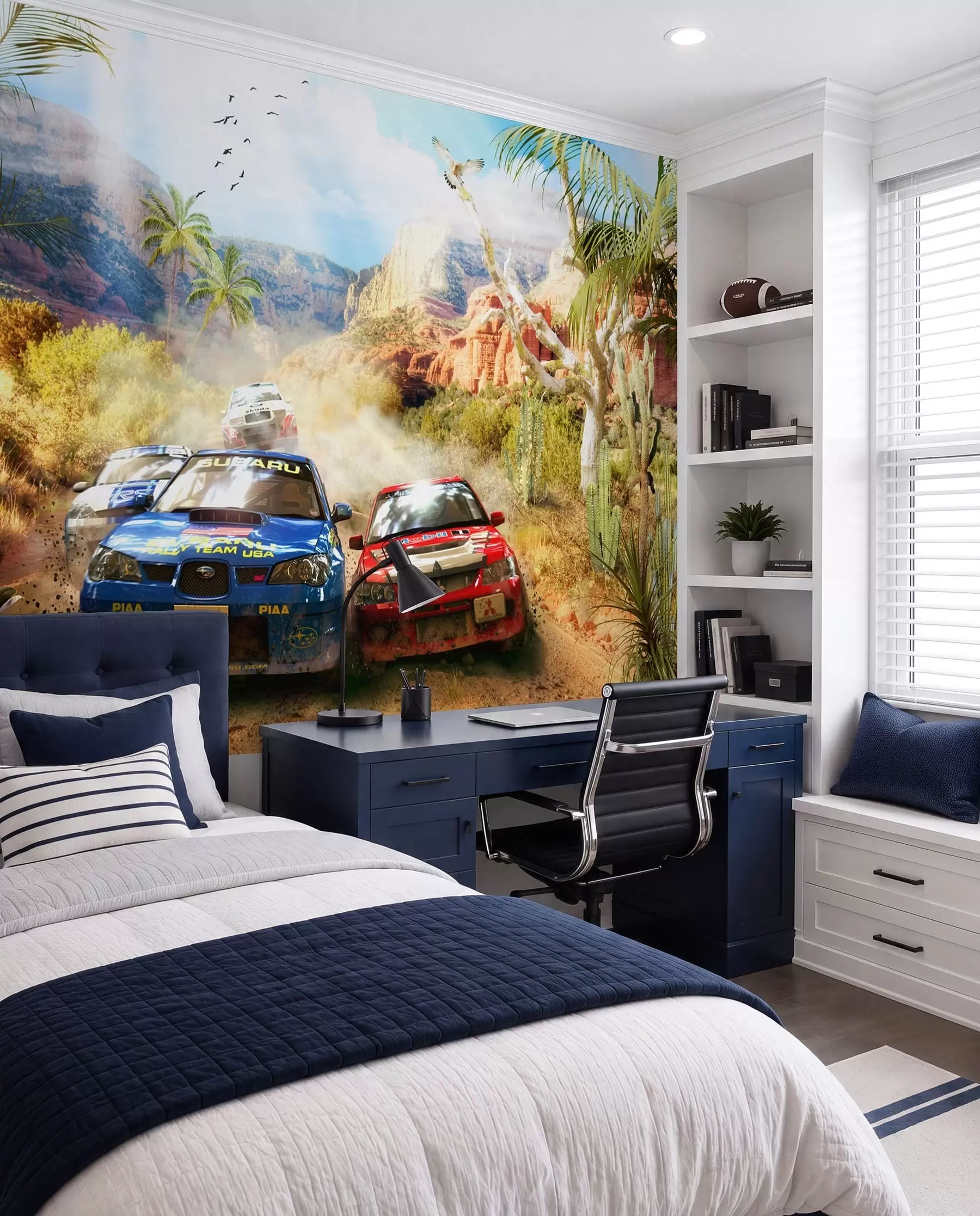 wall murals Rally through the Canyon u64438