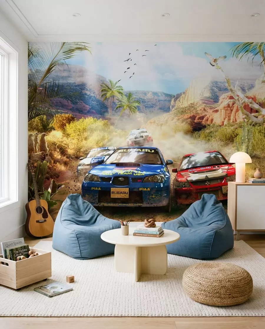 wall murals Rally through the Canyon u64438