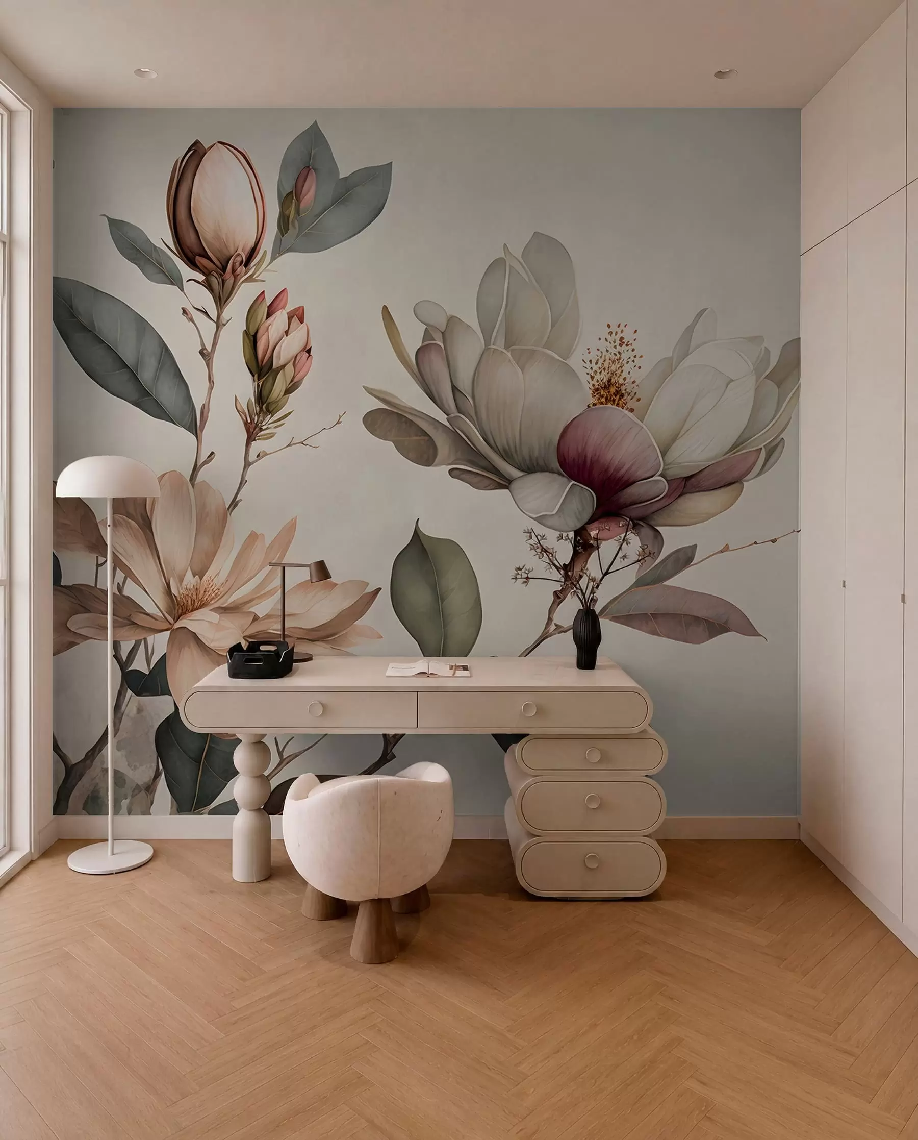 wall murals Magnolia Study u93020