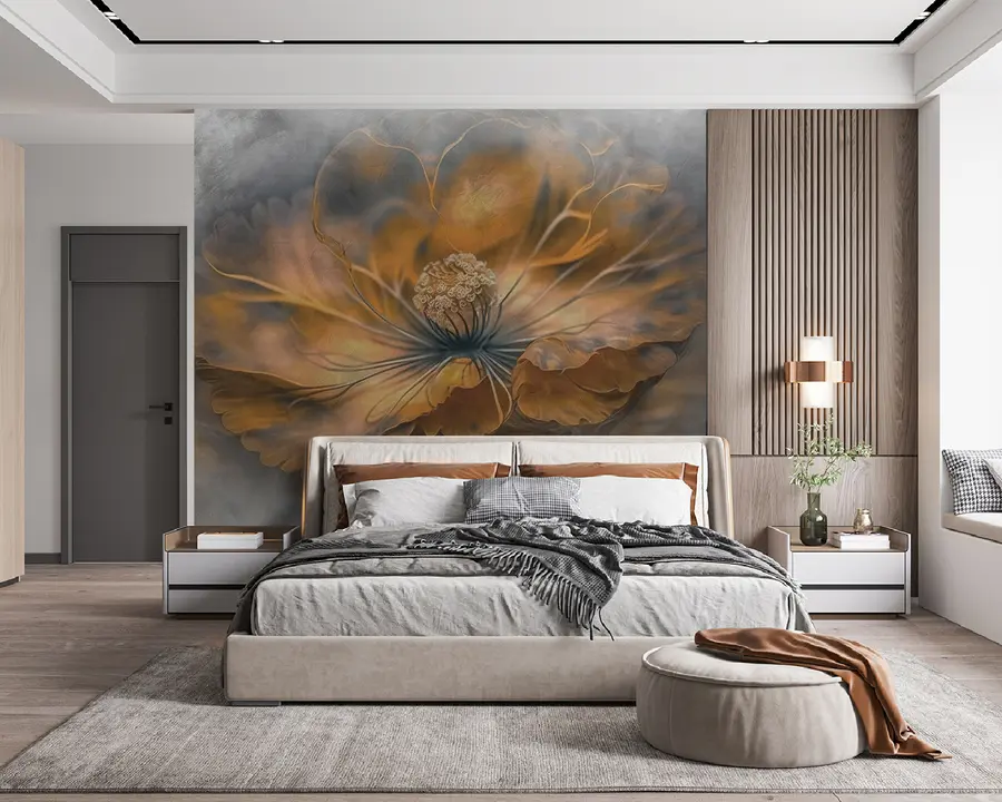 wall murals Large flower u93916