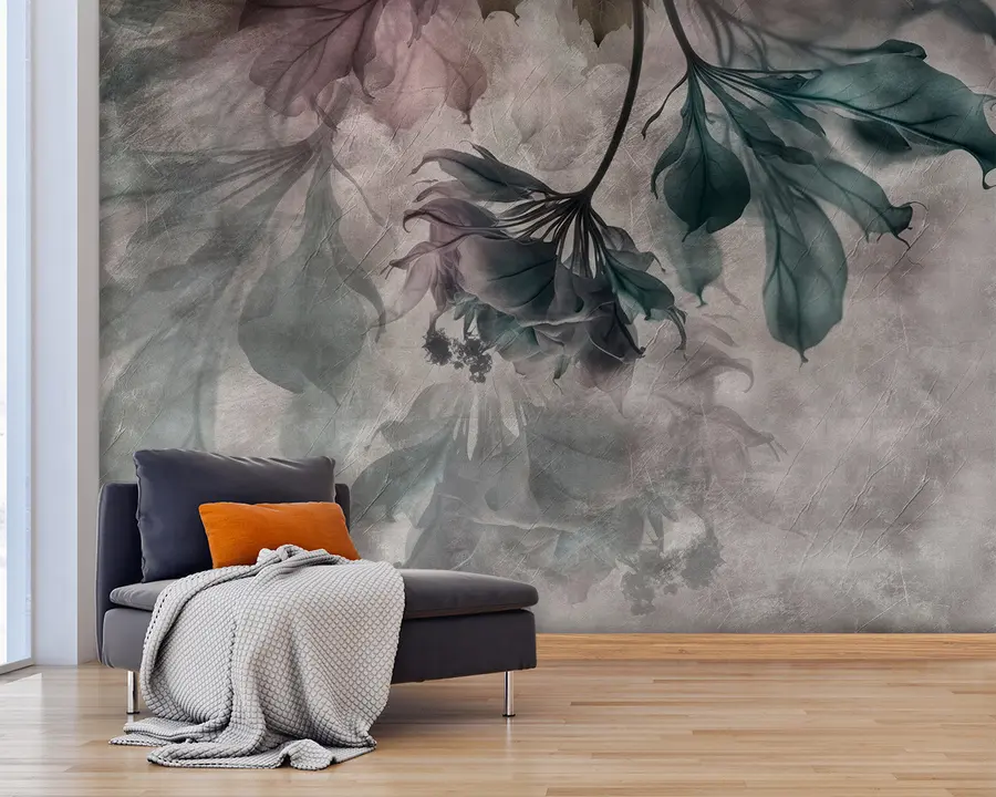 wall murals Delicate translucent branches u93927