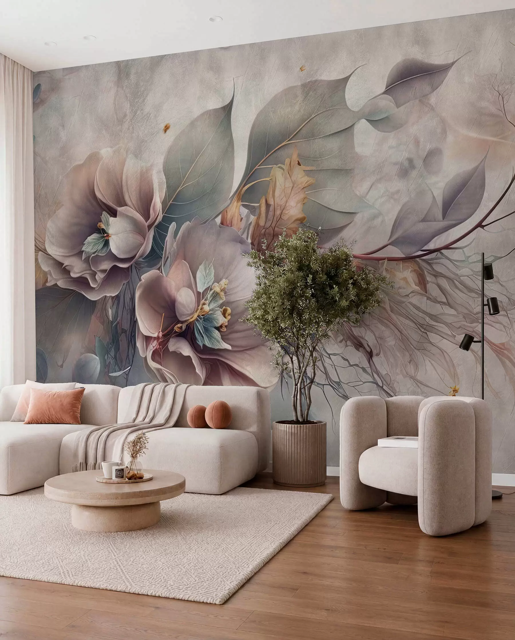 wall murals Petal Layers u93930