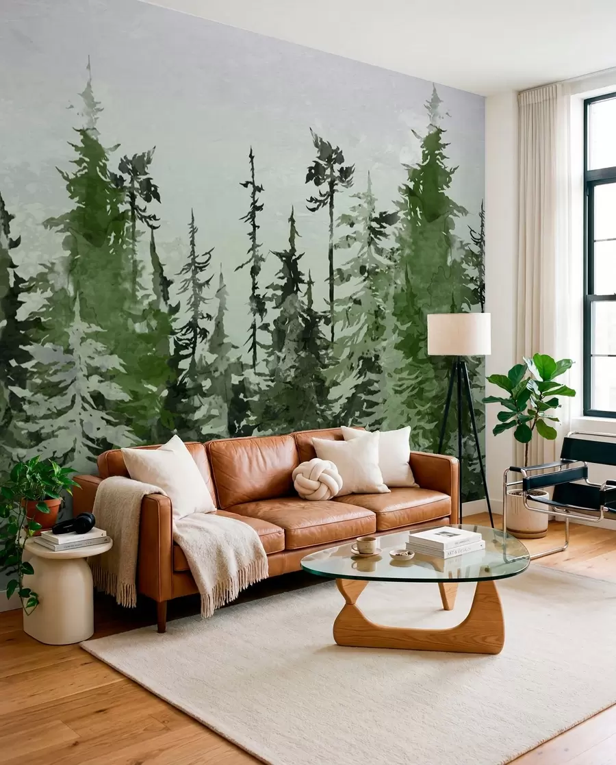 wall murals Ate artistic drawing watercolor u75173
