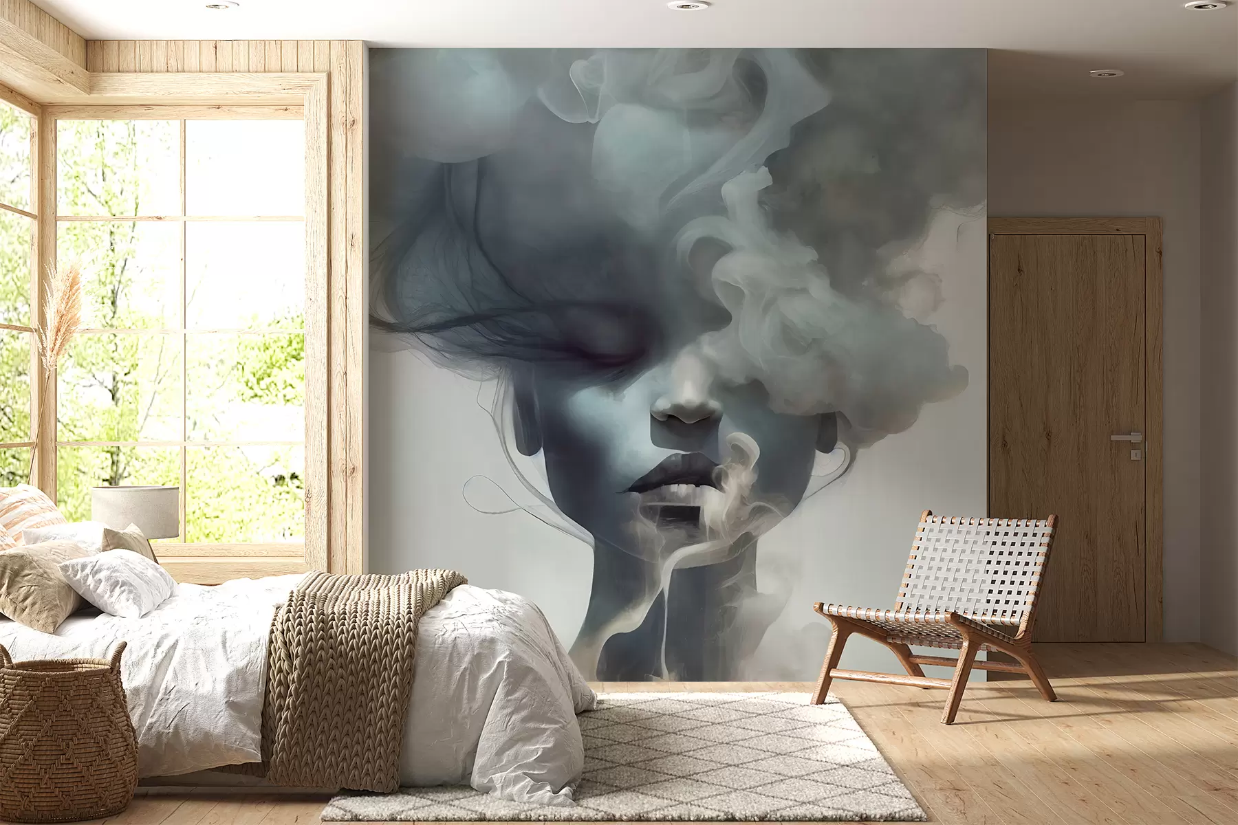 wall murals Dissolving in feelings u74762