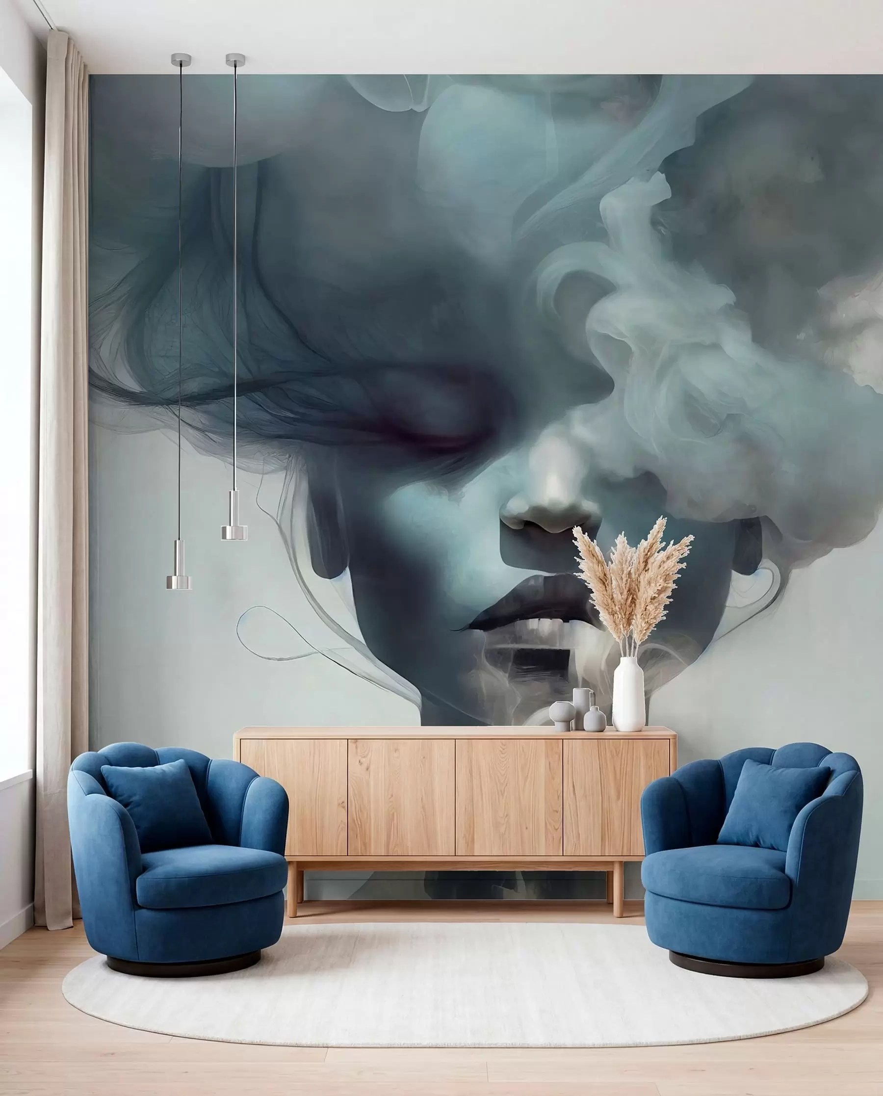 wall murals Dissolving in feelings u74762