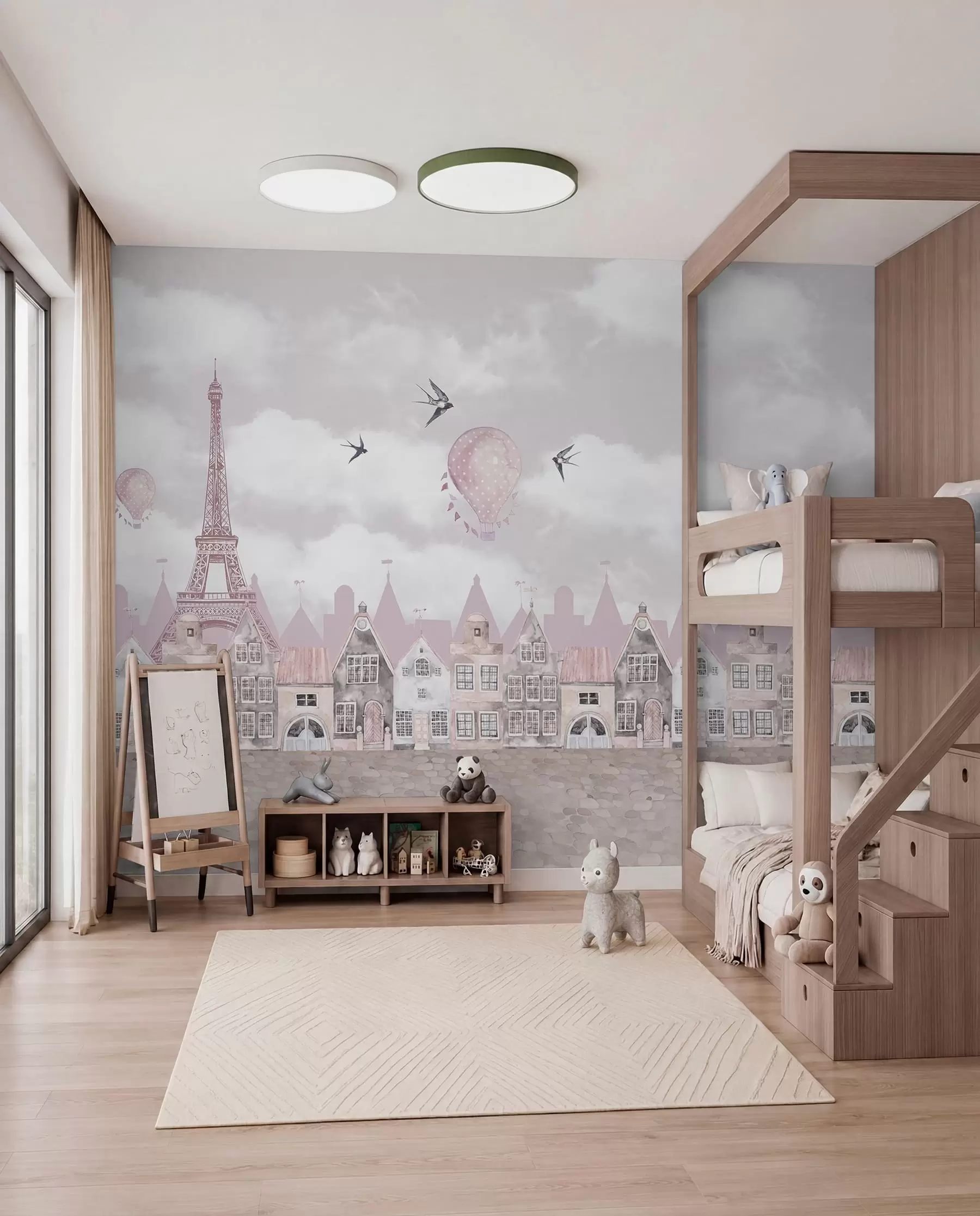 wall murals A Little Paris Story u94128