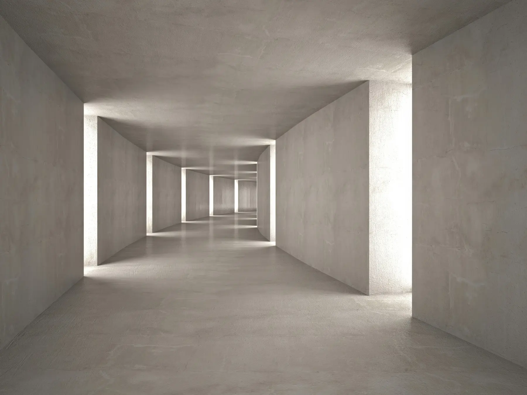 wall murals Abstract tunnel u75401