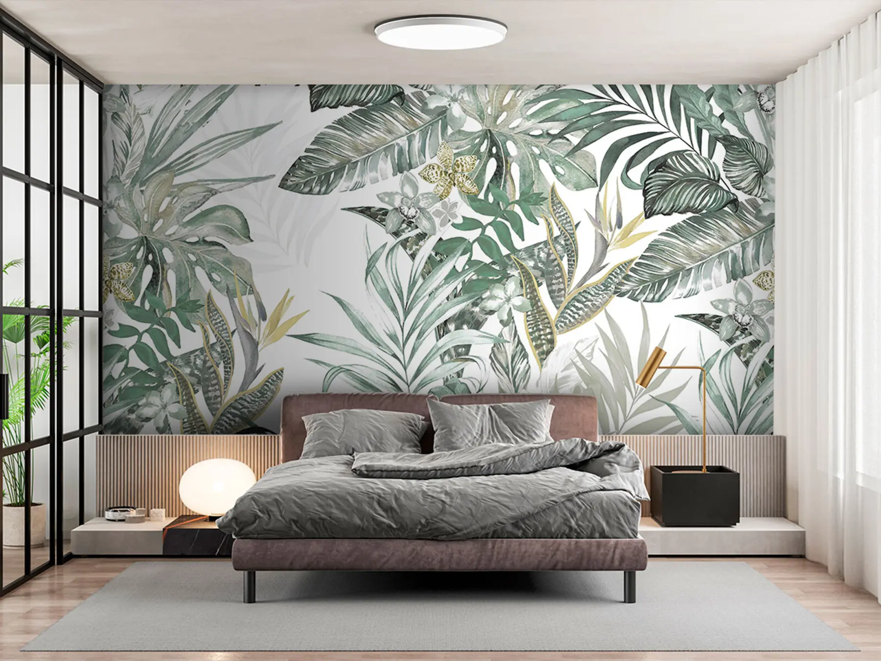 wall murals Digital and textile design of patterns u94199