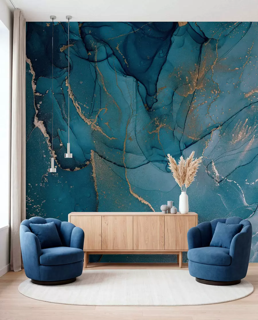 wall murals Alcohol ink translucent u94262